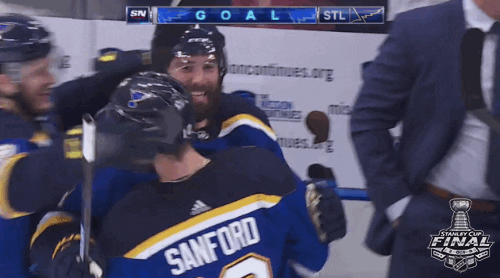 happy ice hockey GIF by NHL