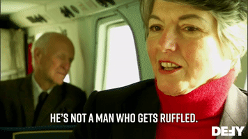He's Not A Man Who Gets Ruffled