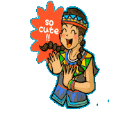 Happy Nara Sticker by imagery creative - ImersifKu