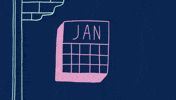 Time Calendar GIF by Daniela Sherer