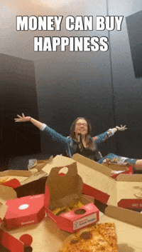 Girl With Pizza Beer GIF by Rise at Seven