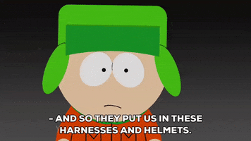 kyle broflovski interview GIF by South Park 