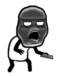 Television Shock Sticker