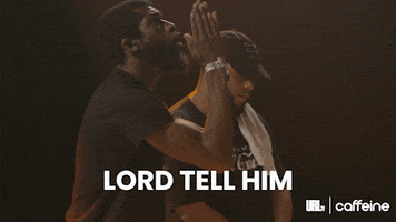 caffeinetv lord smack praying battle rap GIF
