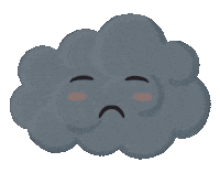 Cloud Weather Sticker