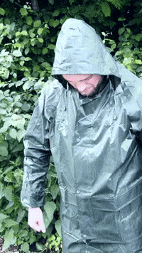 Wear2work sad rain weather workwear GIF