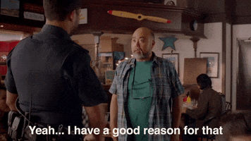 nervous police GIF by Kim's Convenience
