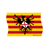 FermaCat catalunya fenix independencia sant jordi Sticker
