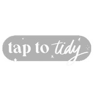 yourtidyhalf tap tidy yth tap to tidy Sticker