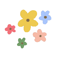 Summer Flower Sticker
