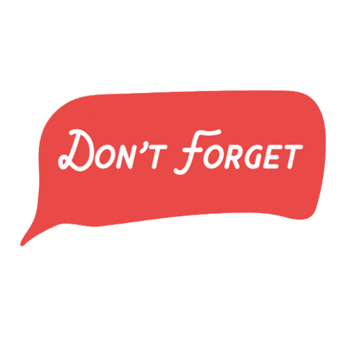 Unima Dont Forget Sticker by University of Mannheim – Universität Mannheim