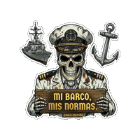 Skull Calavera Sticker