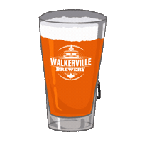 walkervillebrewery beer cheers cheer beers Sticker