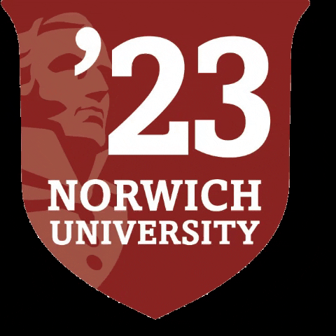 Norwich_University giphygifmaker norwich university norwich university class of 2023 GIF