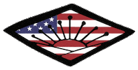 thisfarmwife usa america meredith americanflag Sticker