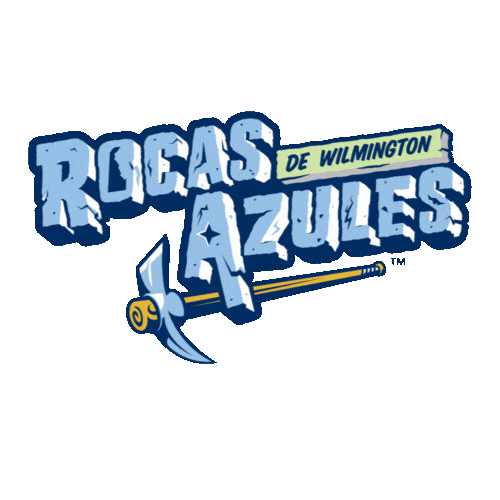 bluerocks baseball wilmington blue rocks wilmington blue rocks Sticker