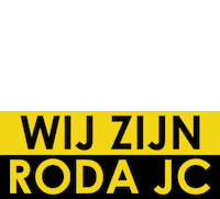 Roda Jc Sticker by WIJ ZIJN RODA JC