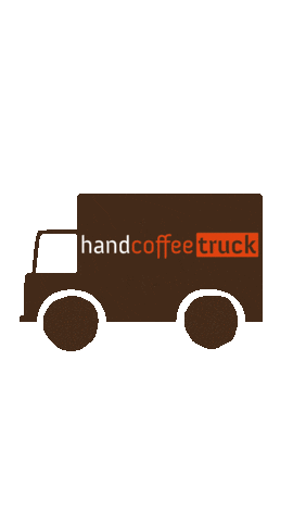 HandpressoFrance giphyupload coffee truck camión Sticker