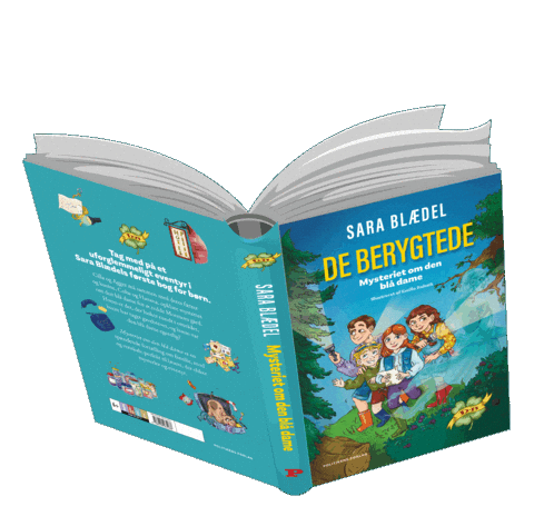 Book Bog Sticker by Sara Blædel