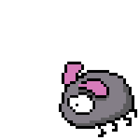 Happy Pixel Sticker