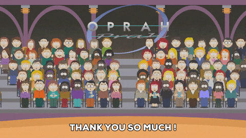tv show thank you GIF by South Park 