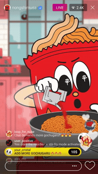 Happiness Korean GIF by Nongshim Global