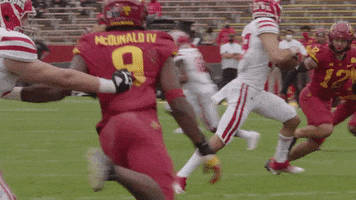 Eisworth Big Hit GIF by CyclonesTV