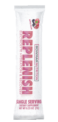 Workout Replenish Sticker by Bowmar Nutrition