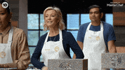Celebrity Masterchef Reaction GIF by MasterChefAU