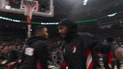 High Five Carmelo Anthony GIF by NBA
