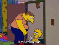 Holding Season 3 GIF by The Simpsons