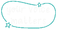 You Matter Your Voice Sticker