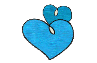 In Love Hearts Sticker