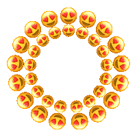 Emoji Circle Sticker