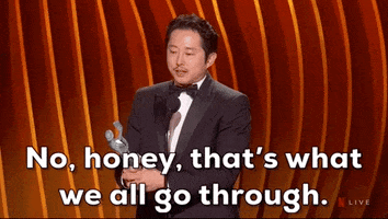 Steven Yeun No Honey GIF by SAG Awards