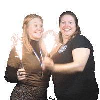 Celebrating Happy Birthday Sticker by Elsom Reusel