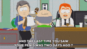 writing investigating GIF by South Park 