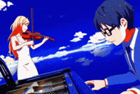 Your Lie In April Piano GIF