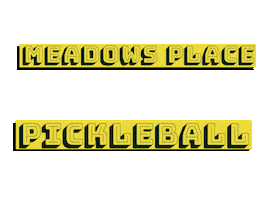 Ball Tennis Sticker by Meadows Place