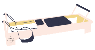 innervisionpilates fitness yoga pilates reformer Sticker