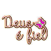 Deus E Fiel Frase Sticker