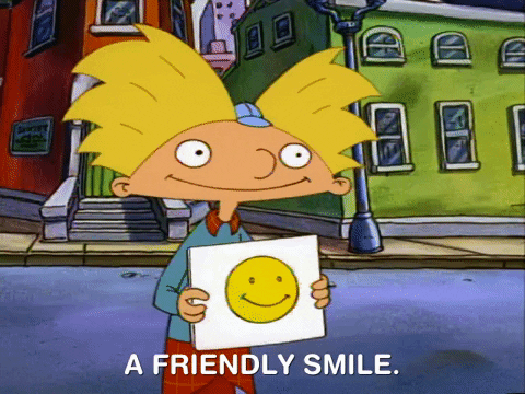 Smiley Face Nicksplat GIF by Hey Arnold