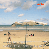 beach chill GIF by ARTEfr