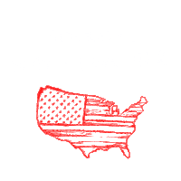 John Wayne America Sticker by John Wayne Enterprises