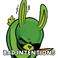 Bunny Plotting Sticker by VeeFriends