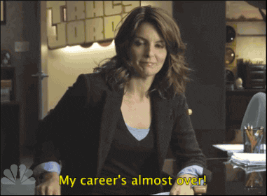 30 rock my careers almost over GIF