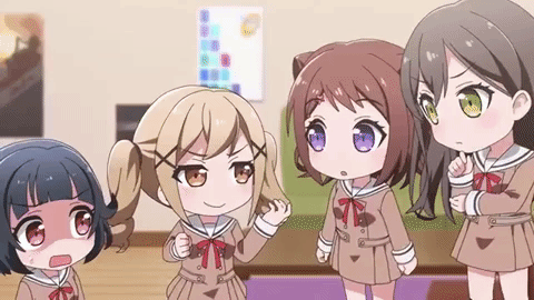bandori #popipa #garupapico GIF
