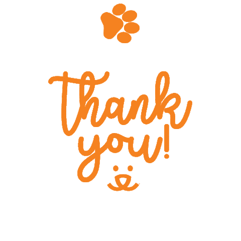 Thank You So Much Sticker by Best Friends Animal Society