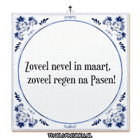 Regen Troost Sticker by Tegelspreuken.nl