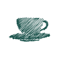 bjorklunds coffee cafe 커피 카페 Sticker